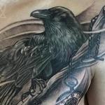Tattoos - Raven and Pocket Watch Tattoo - 116783